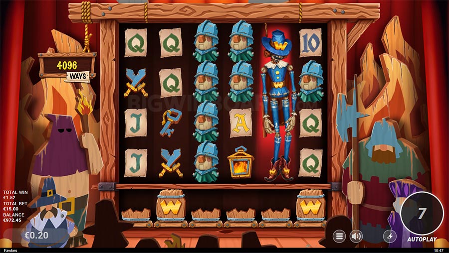 Fawkes slot