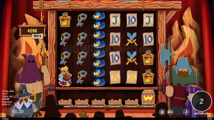 Fawkes slot
