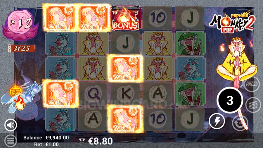 MonkeyPop 2 slot