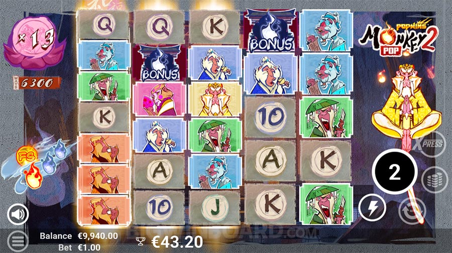 MonkeyPop 2 slot