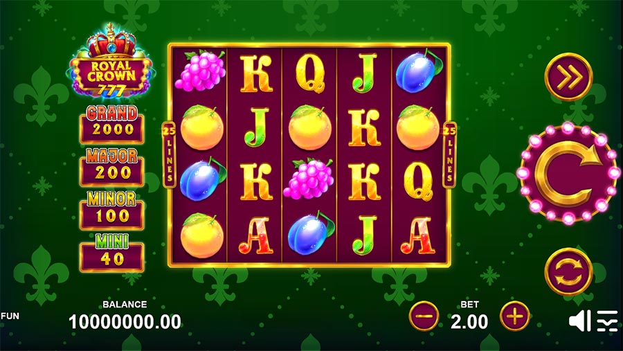 Royal Crown 777 slot