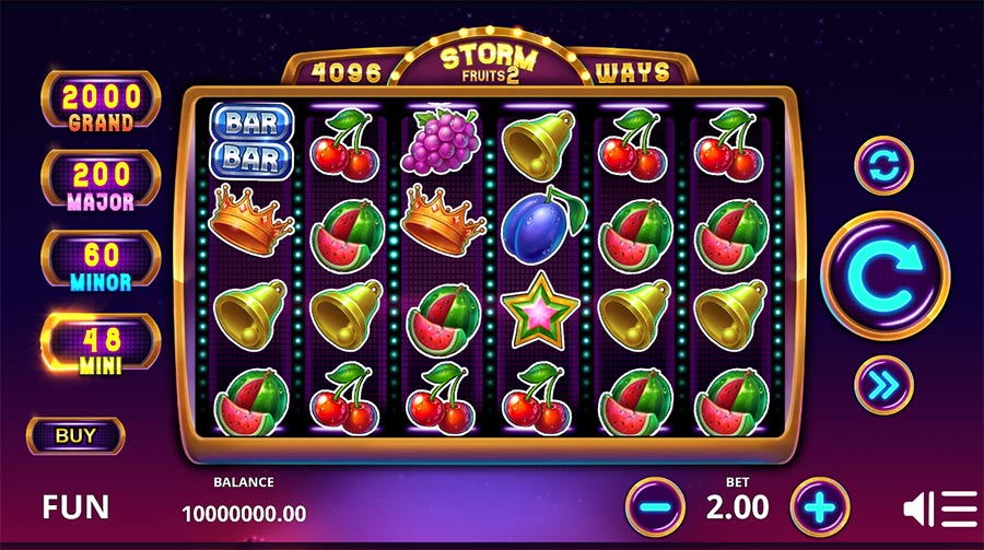 Storm Fruits 2 slot