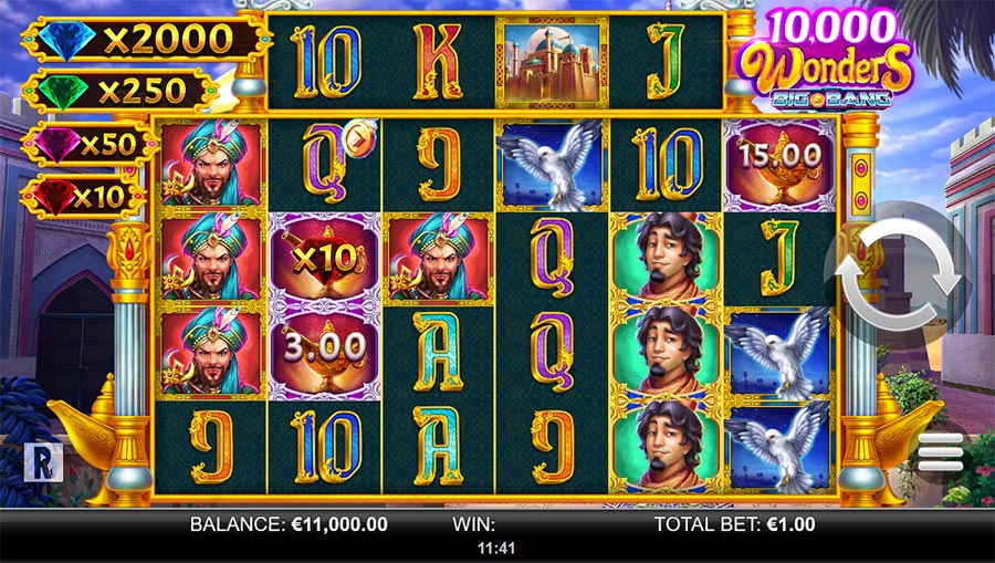 10,000 Wonders Big Bang slot