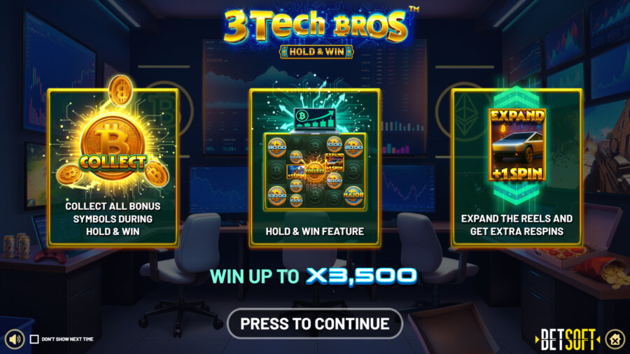 3 Tech Bros - Hold & Win™ slot