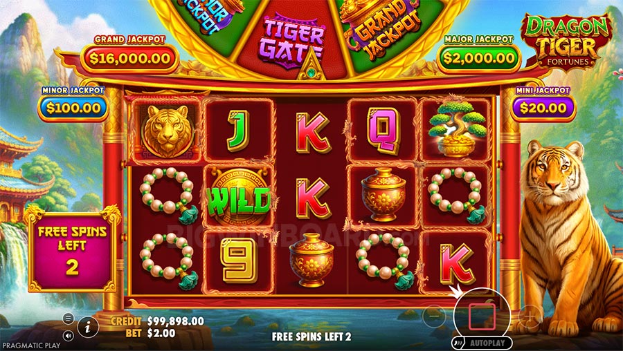 Dragon Tiger Fortunes slot
