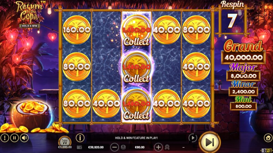 Return to the Copa - Hold & Win™ slot