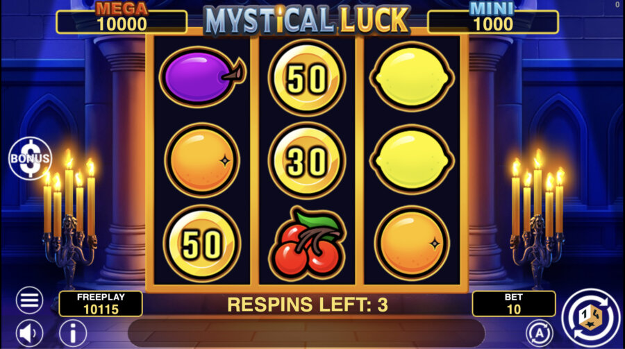 Mystical Luck Hold And Win slot