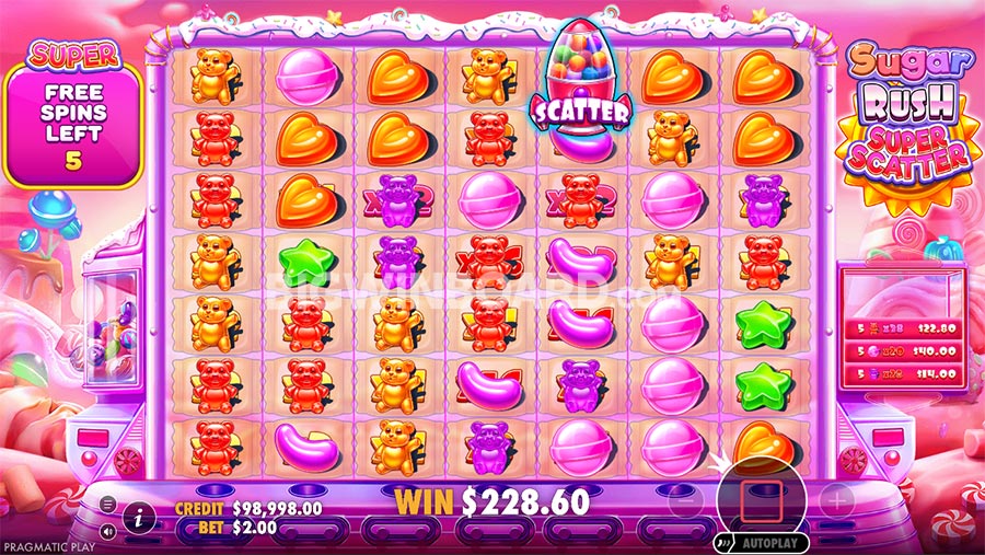 Sugar Rush Super Scatter slot