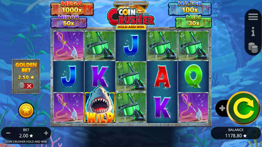 Coin Crusher Hold and Win slot