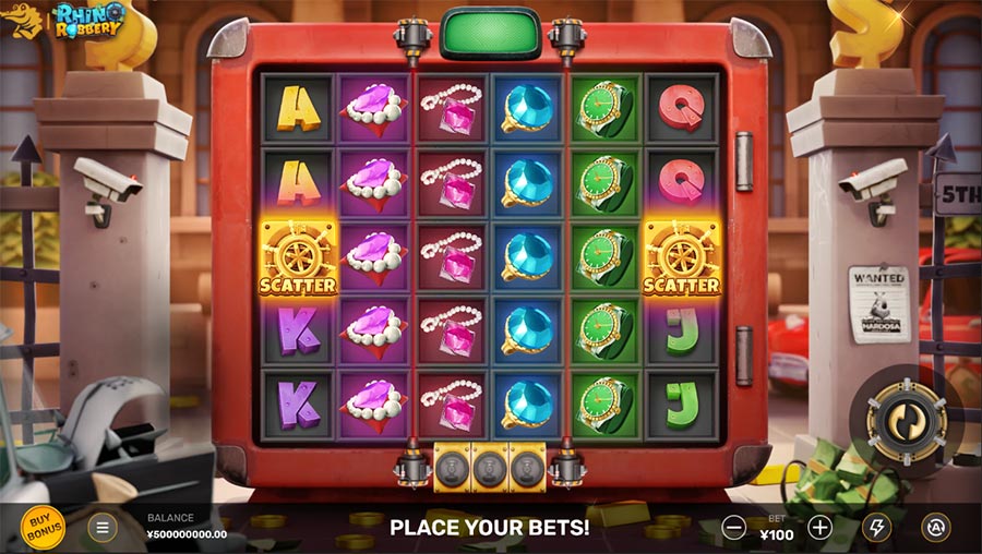 Rhino Robbery slot