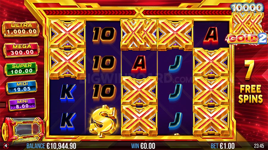 10000 Gold 2 slot