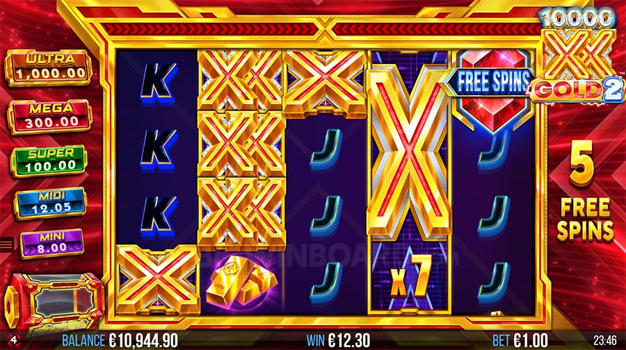 10000 Gold 2 slot