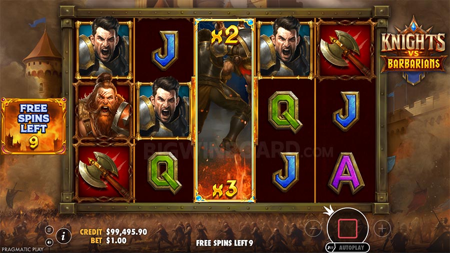 Knights vs Barbarians slot