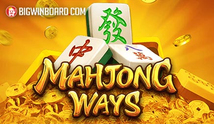 Mahjong Ways slot game title screen