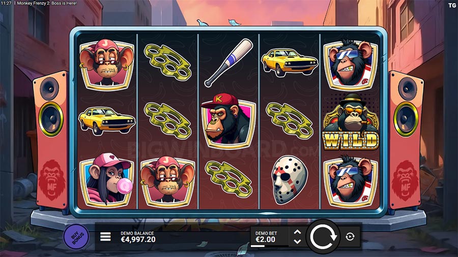Monkey Frenzy 2 Boss is Here slot