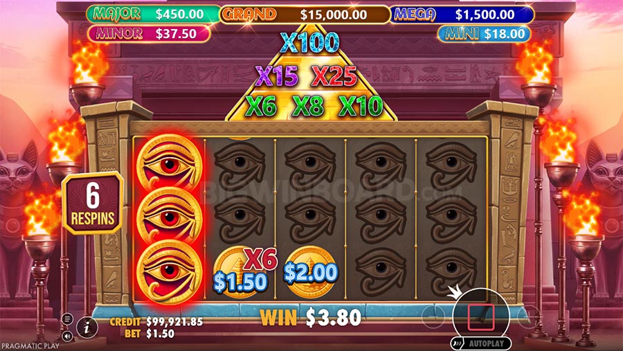 Mummy's Jewels 100 slot