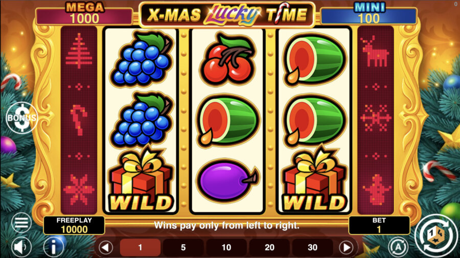 Xmas Lucky Time Hold and Win slot