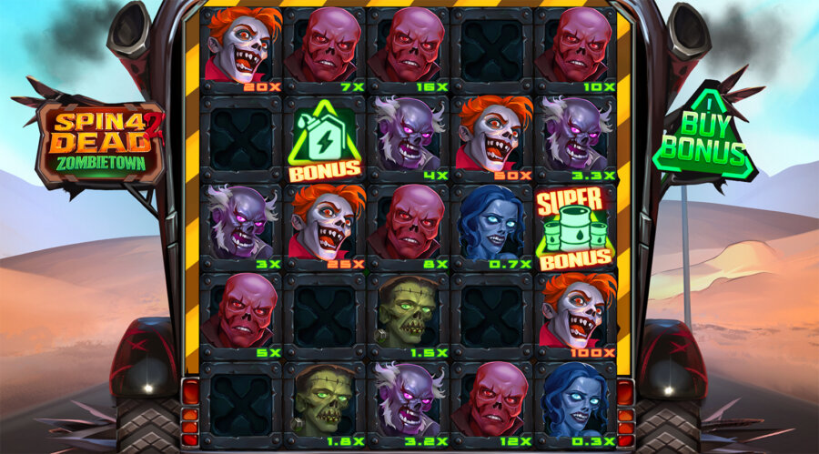 Spin 4 Dead 2: Zombietown slot