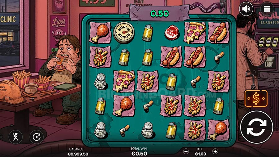 Suck slot