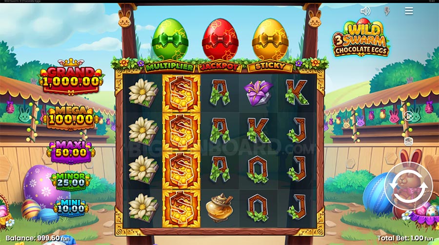Wild Swarm 3 Chocolate Eggs slot