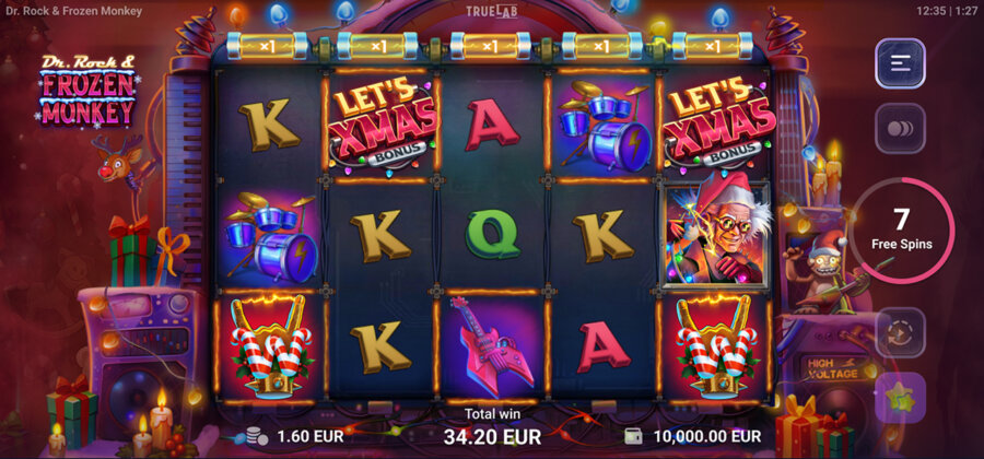 Dr. Rock & Frozen Monkey slot