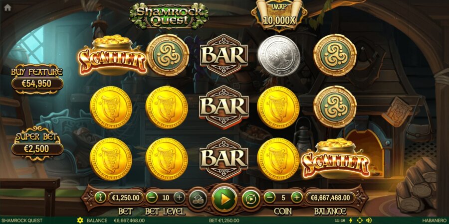 Shamrock Ques slot