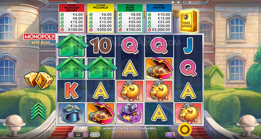 Monopoly Rent Rush slot