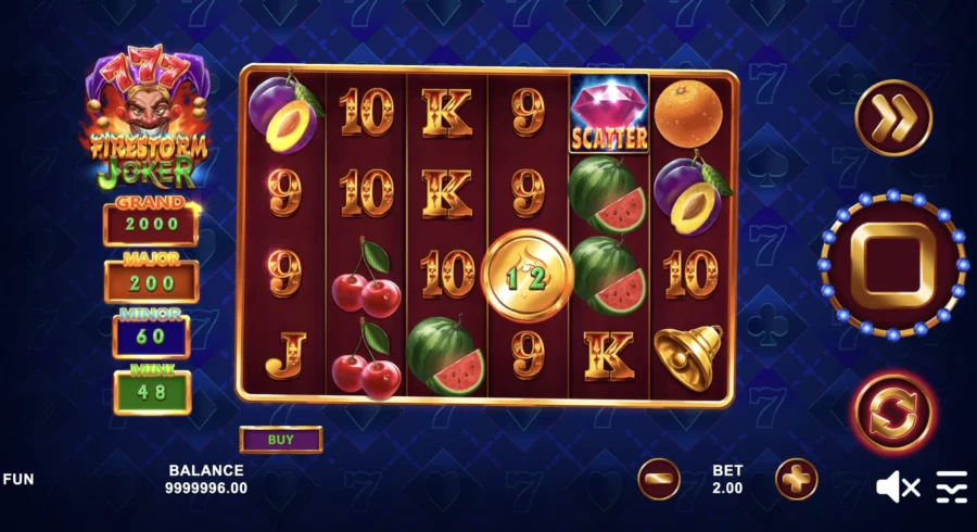 Firestorm Joker 777 slot