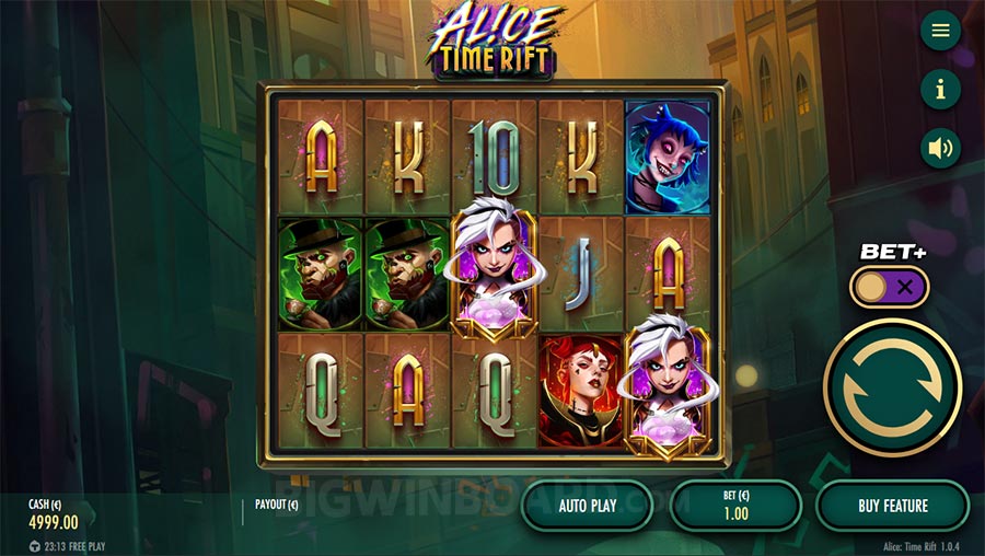 Alice Time Rift slot