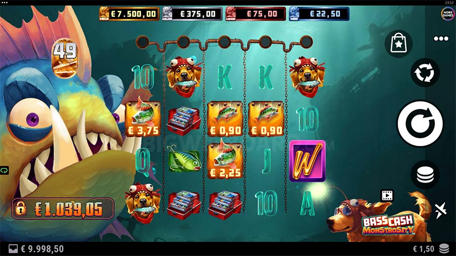 Bass Cash Monstrosity slot