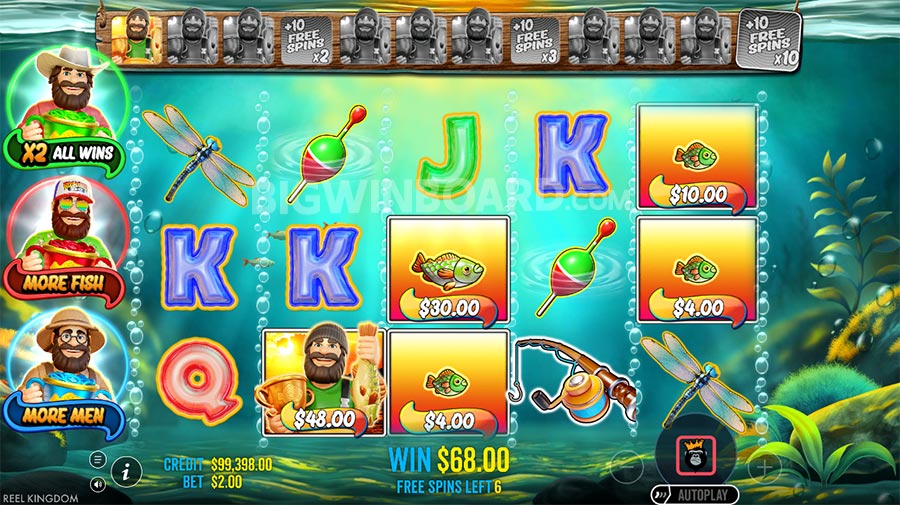 Big Bass Trophy Fishing slot