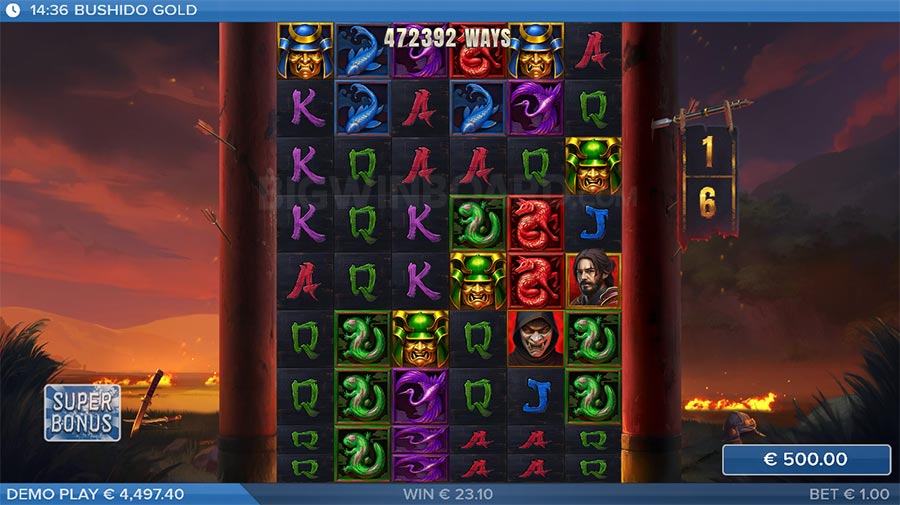 Bushido Gold slot