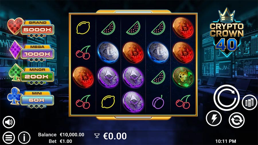 Crypto Crown 40 slot