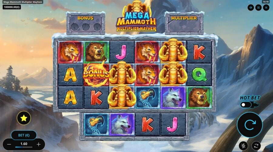 Mega Mammoth Multiplier Mayhem slot