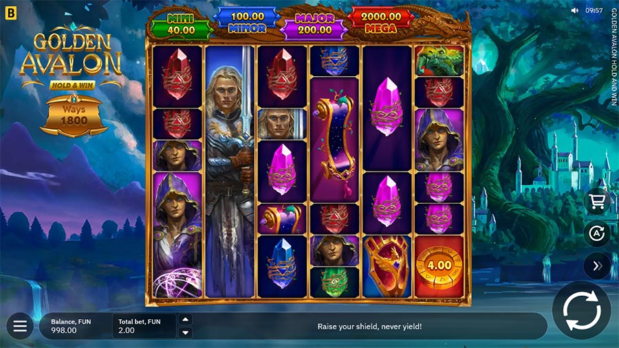 Golden Avalon Hold & Win slot