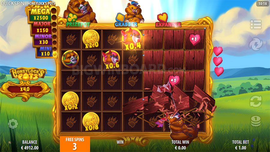 Honeylock’s Pots slot