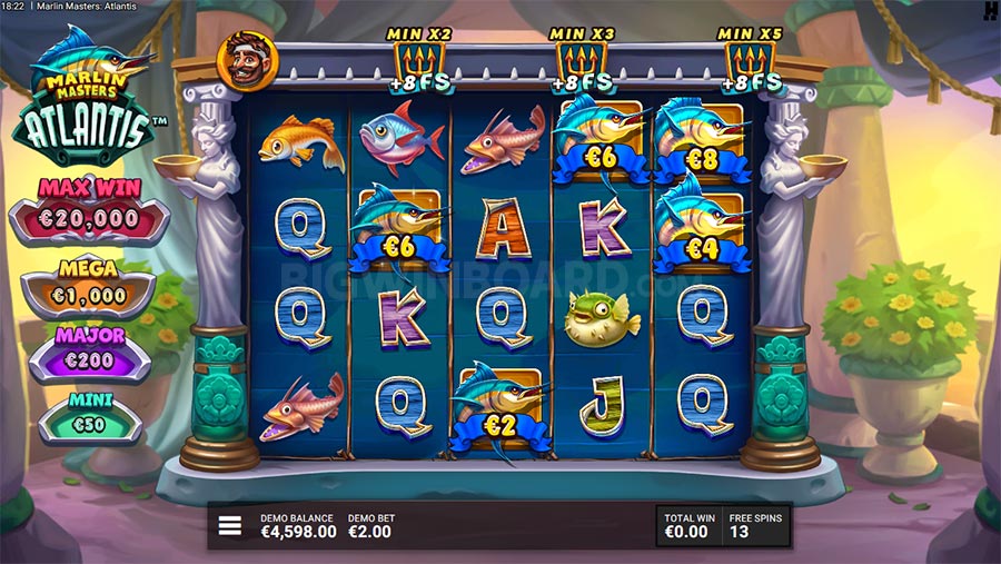 Marlin Masters Atlantis slot