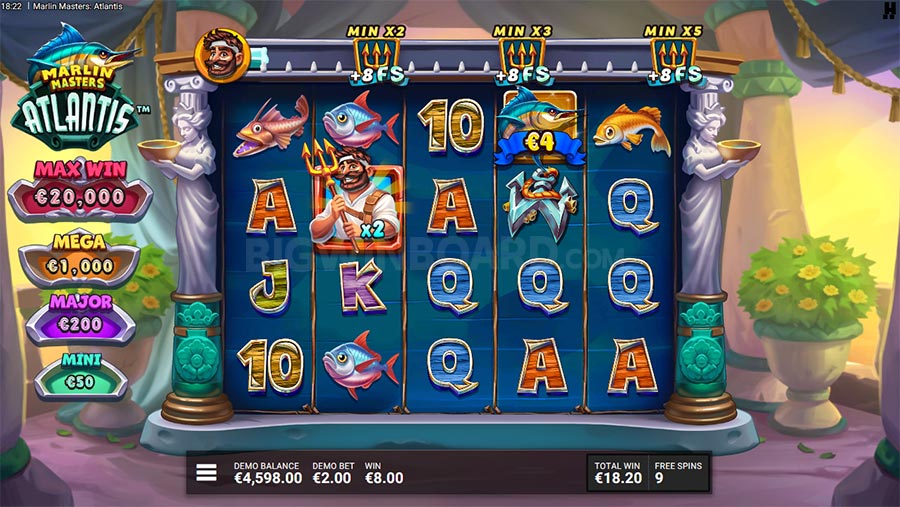 Marlin Masters Atlantis slot