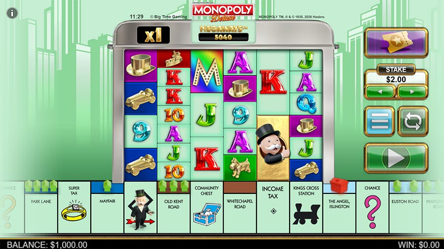 Monopoly Deluxe slot