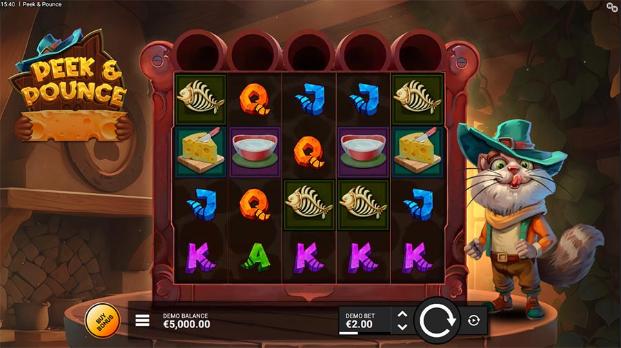 Peek & Pounce slot