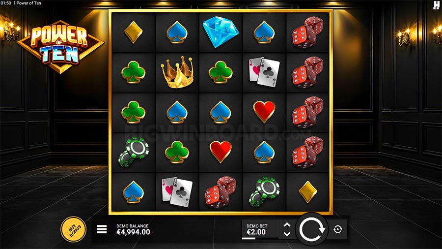 Power of Ten slot