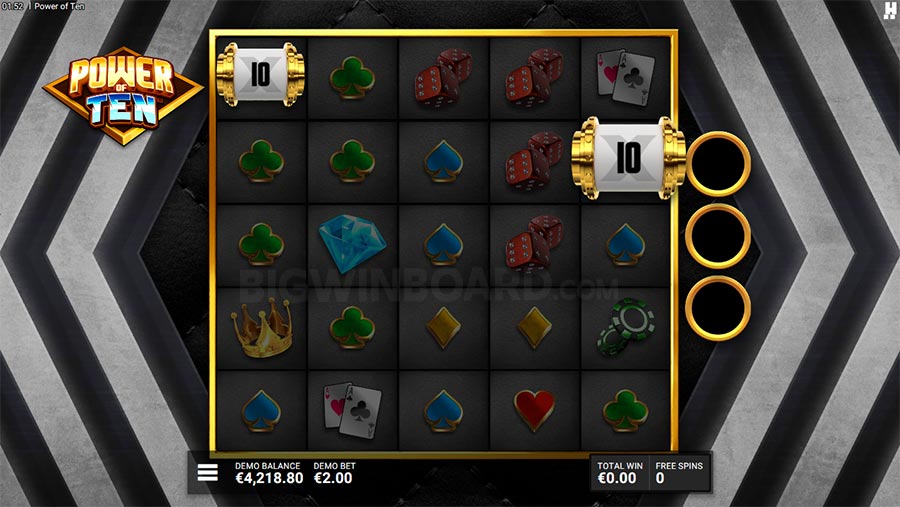 Power of Ten slot