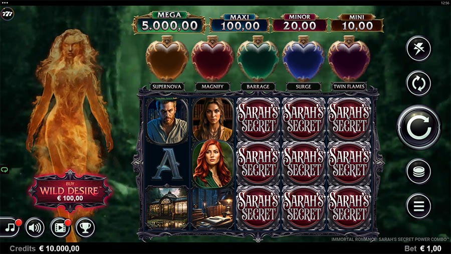 Immortal Romance: Sarah's Secret slot