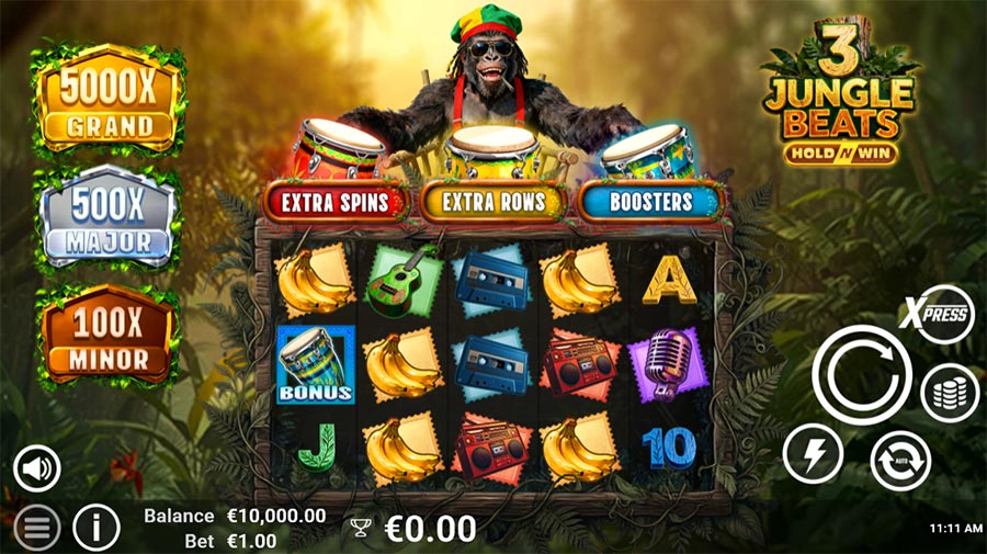 3 Jungle Beats slot