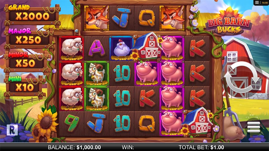 Big Barn Bucks slot