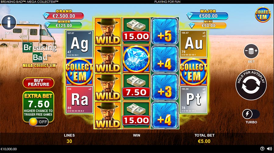 Breaking Bad Mega Collect'em slot
