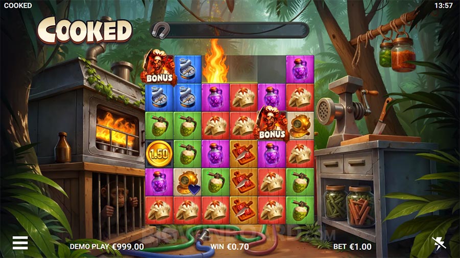 Cooked slot