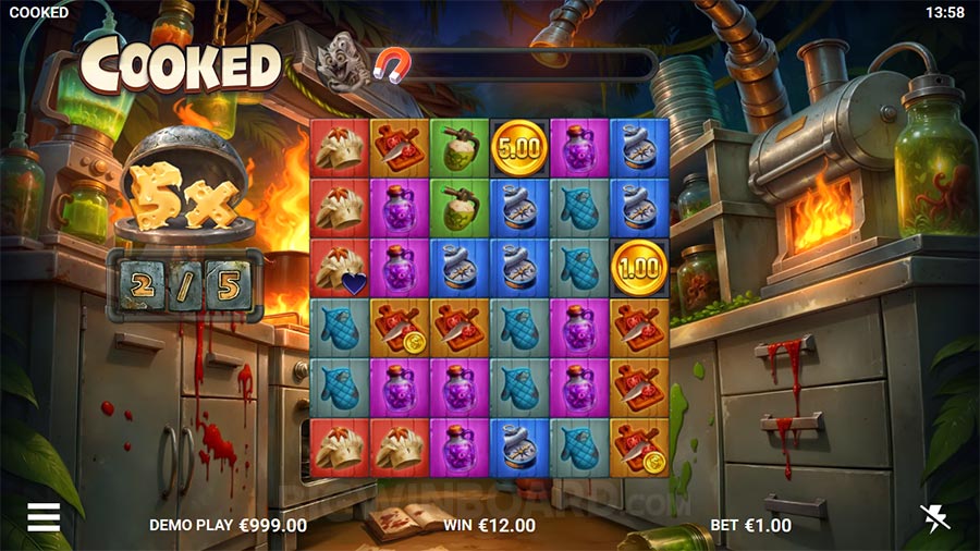 Cooked slot