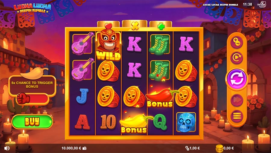Lucha Lucha Respin Rumble slot