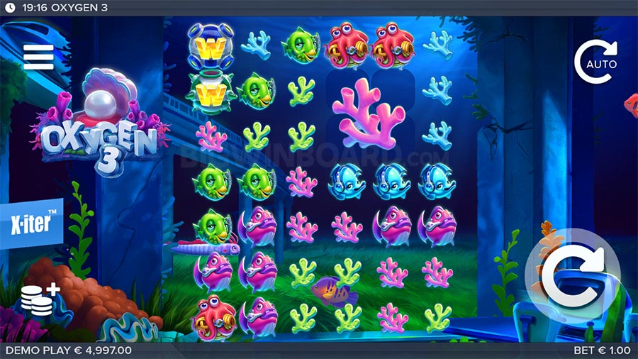 Oxygen 3 slot